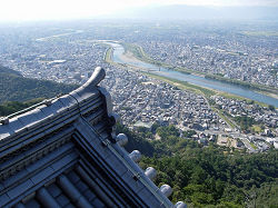 岐阜城からの眺め