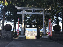 八幡竈門神社からの眺め