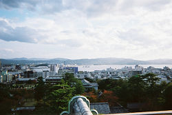 松江城からの眺め