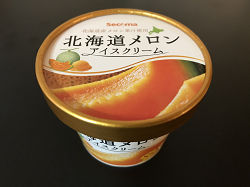 セイコーマート 北海道メロンアイスクリーム